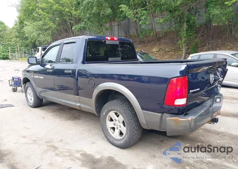 2012 Ram 1500 Slt z USA, uszkodzony, nr VIN 1C6RD7GT5CS160685